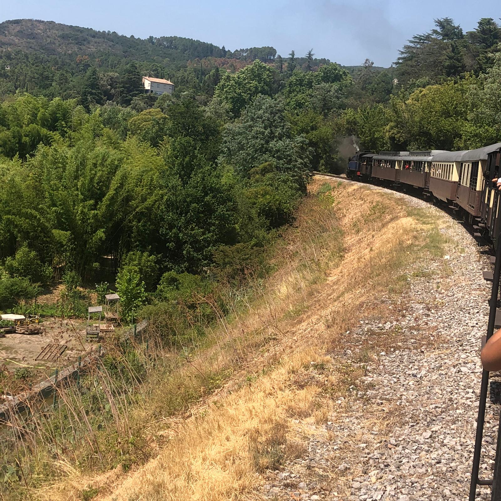 Balade  la bambouseraie  en C vennes et le petit  train 